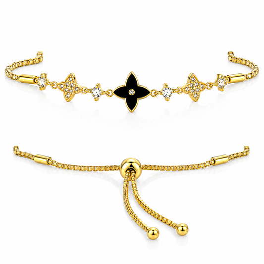Noir Clover Bracelet - ürün görseli