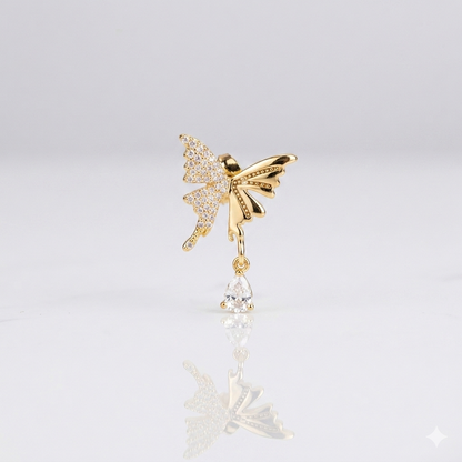 Mona Loba Fluid Butterfly Edit zarif kelebek küpe detay